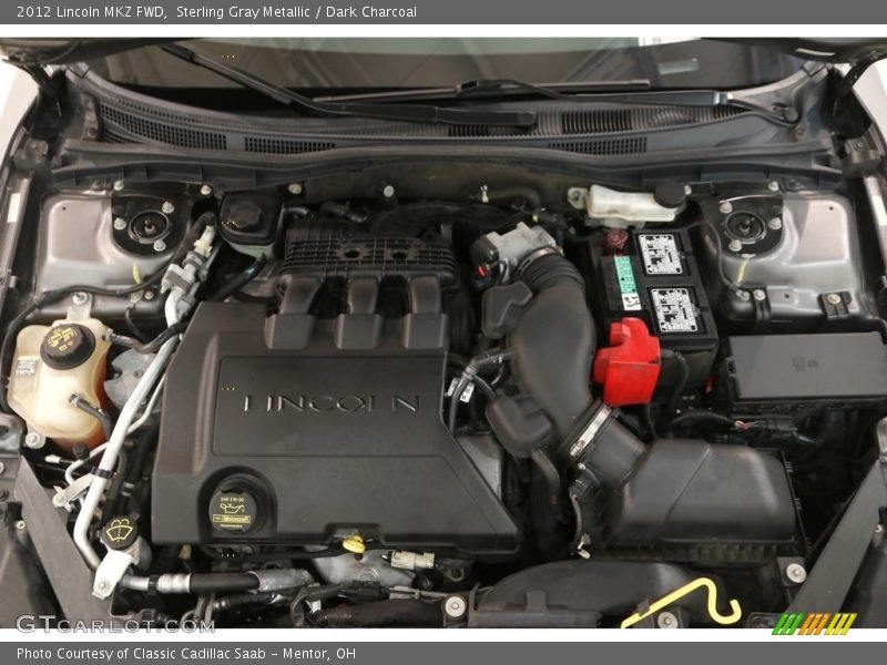 Sterling Gray Metallic / Dark Charcoal 2012 Lincoln MKZ FWD