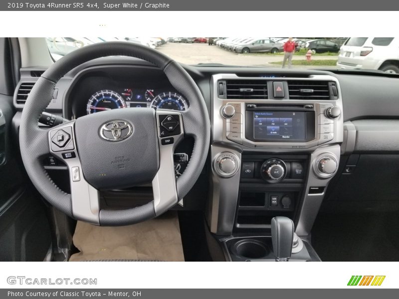 Dashboard of 2019 4Runner SR5 4x4