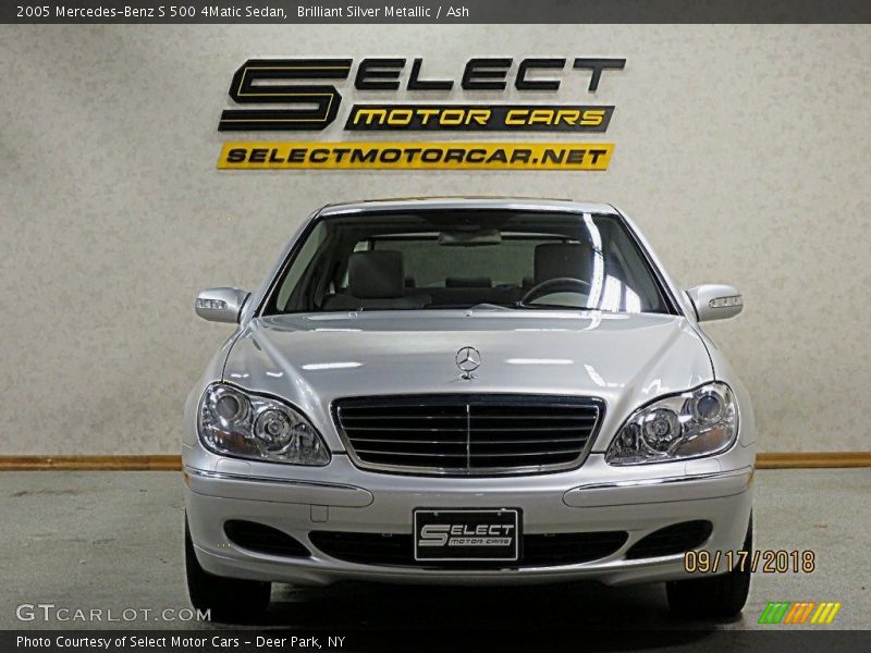 Brilliant Silver Metallic / Ash 2005 Mercedes-Benz S 500 4Matic Sedan