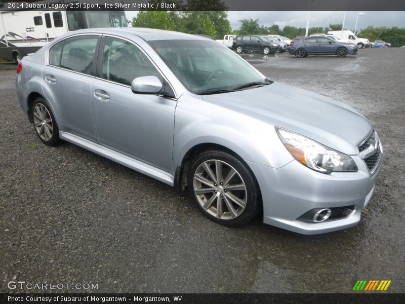 Ice Silver Metallic / Black 2014 Subaru Legacy 2.5i Sport