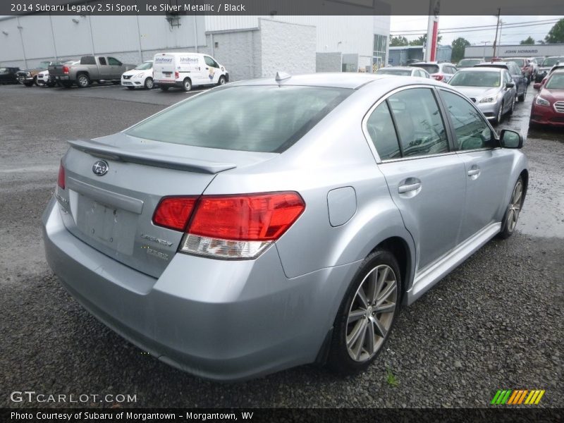 Ice Silver Metallic / Black 2014 Subaru Legacy 2.5i Sport