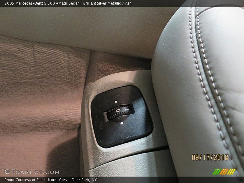 Brilliant Silver Metallic / Ash 2005 Mercedes-Benz S 500 4Matic Sedan