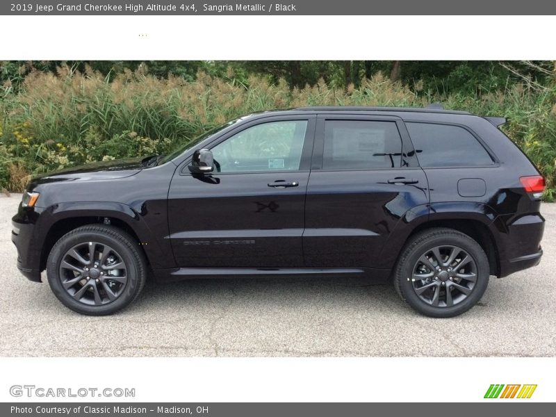  2019 Grand Cherokee High Altitude 4x4 Sangria Metallic