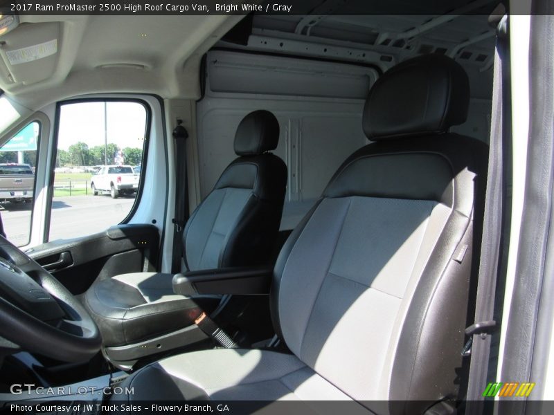 Bright White / Gray 2017 Ram ProMaster 2500 High Roof Cargo Van