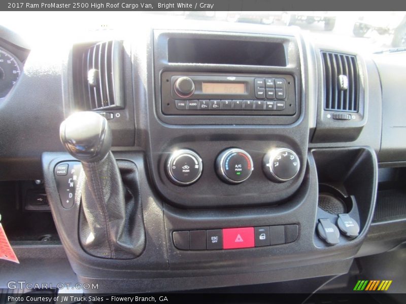 Bright White / Gray 2017 Ram ProMaster 2500 High Roof Cargo Van