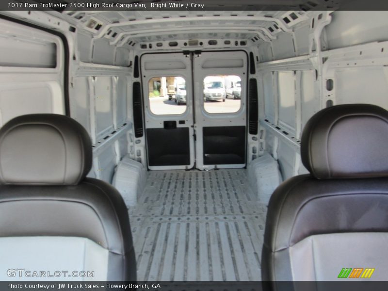 Bright White / Gray 2017 Ram ProMaster 2500 High Roof Cargo Van