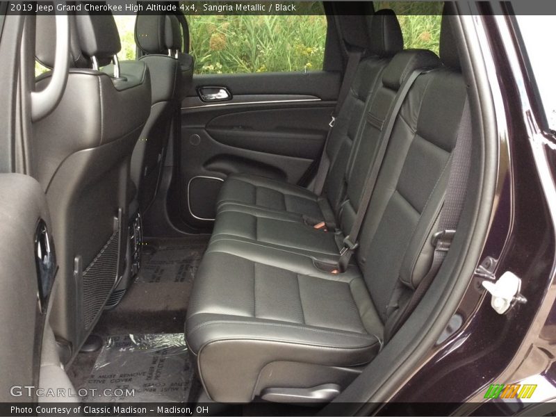 Sangria Metallic / Black 2019 Jeep Grand Cherokee High Altitude 4x4