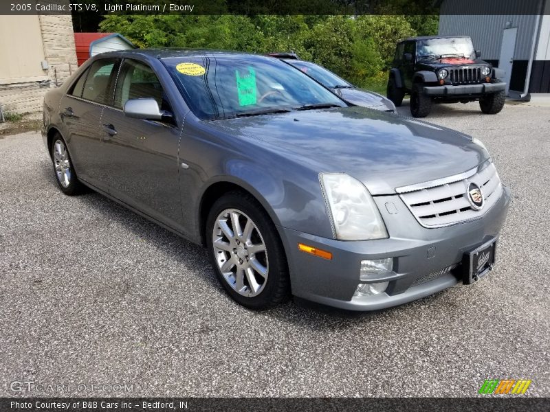 Light Platinum / Ebony 2005 Cadillac STS V8