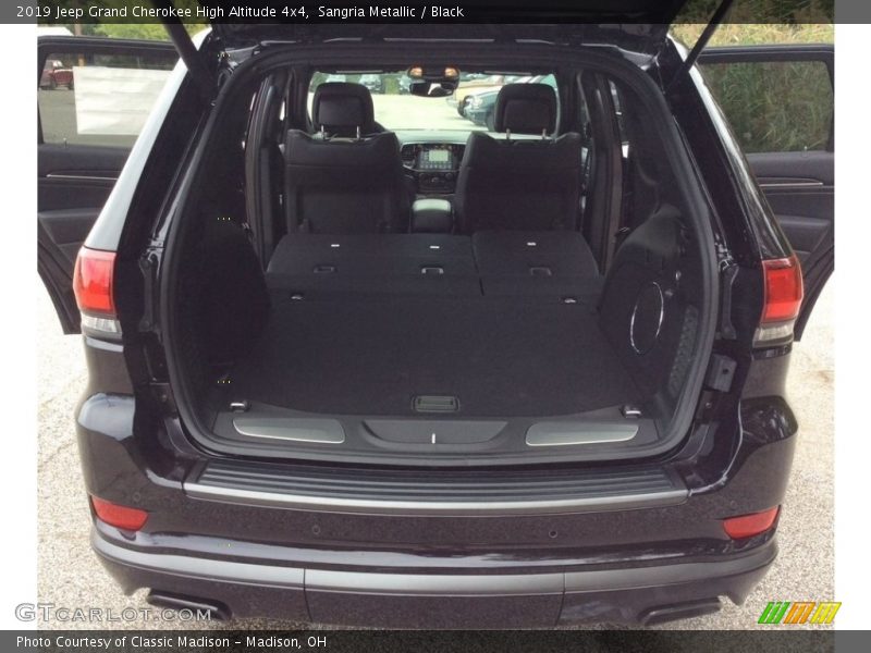 Sangria Metallic / Black 2019 Jeep Grand Cherokee High Altitude 4x4