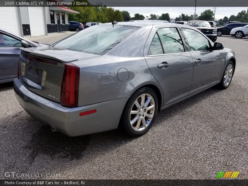 Light Platinum / Ebony 2005 Cadillac STS V8