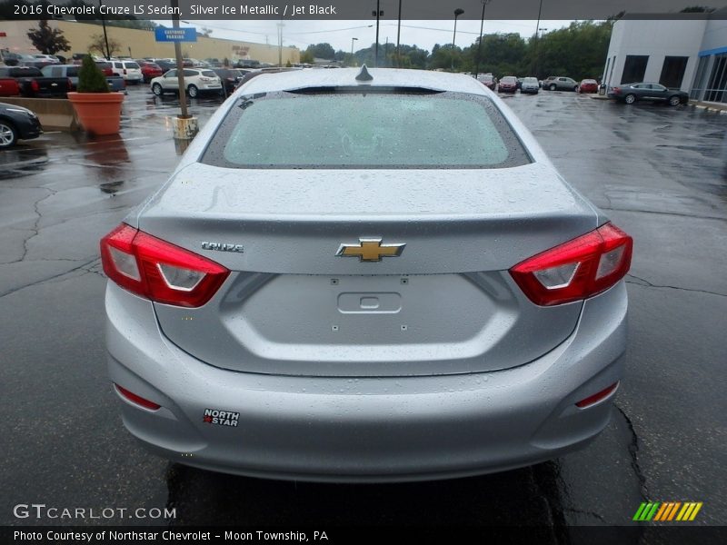 Silver Ice Metallic / Jet Black 2016 Chevrolet Cruze LS Sedan