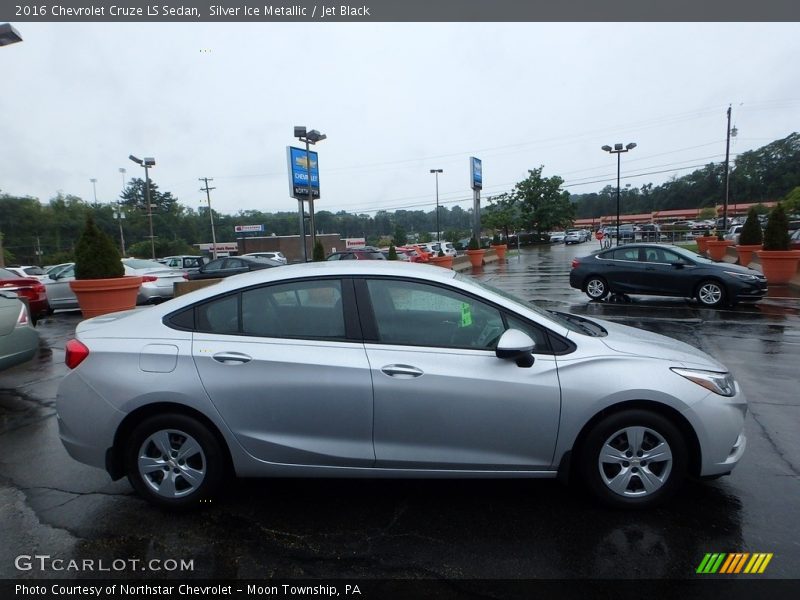 Silver Ice Metallic / Jet Black 2016 Chevrolet Cruze LS Sedan