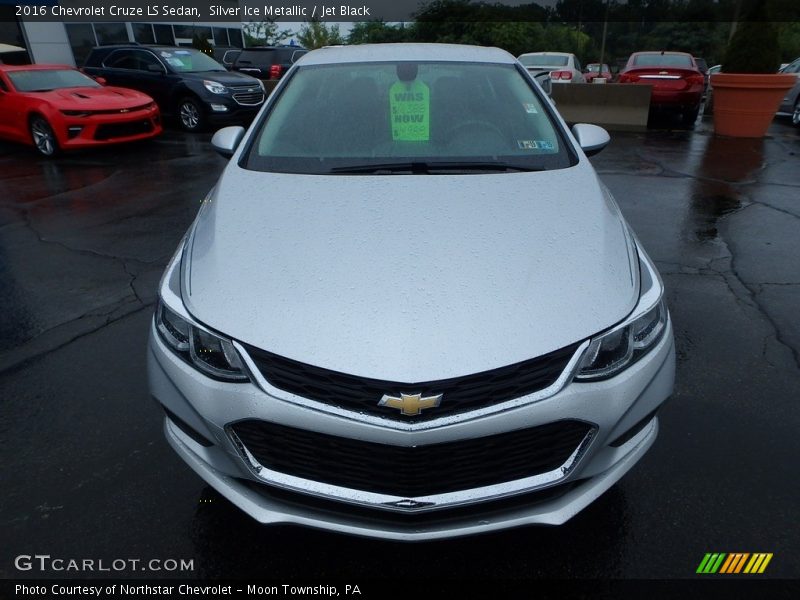 Silver Ice Metallic / Jet Black 2016 Chevrolet Cruze LS Sedan