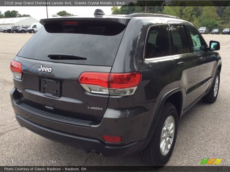 Granite Crystal Metallic / Black 2018 Jeep Grand Cherokee Laredo 4x4