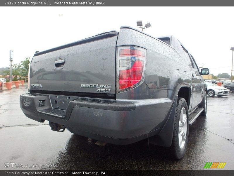 Polished Metal Metallic / Black 2012 Honda Ridgeline RTL
