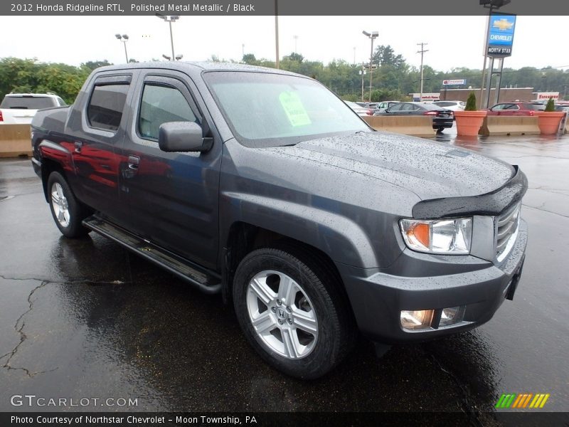 Polished Metal Metallic / Black 2012 Honda Ridgeline RTL