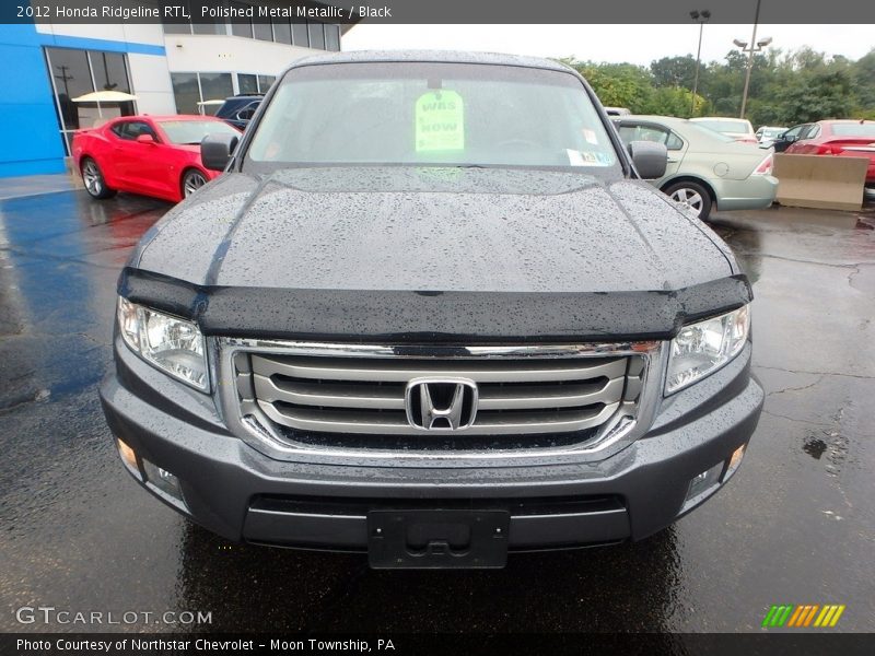 Polished Metal Metallic / Black 2012 Honda Ridgeline RTL