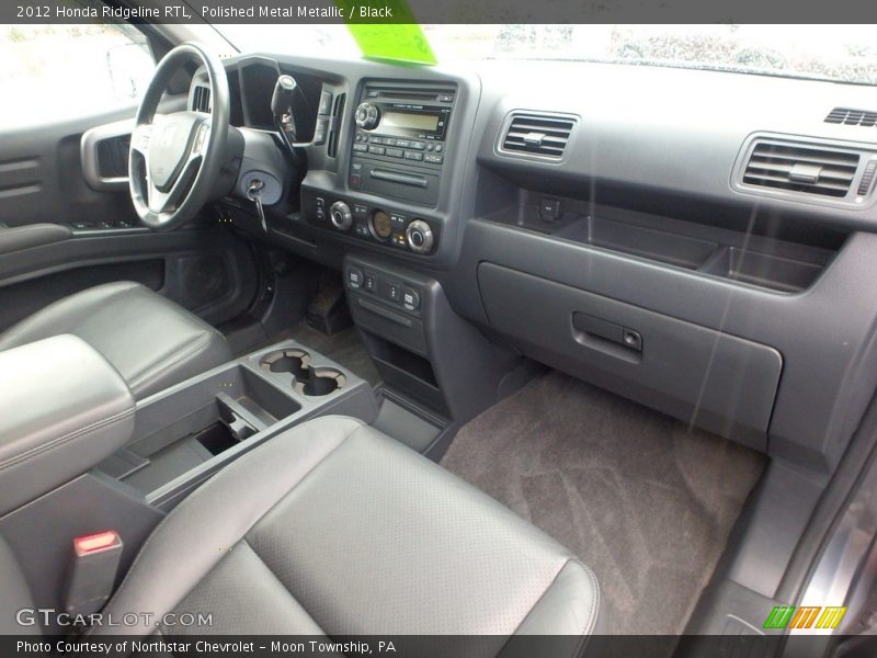 Polished Metal Metallic / Black 2012 Honda Ridgeline RTL
