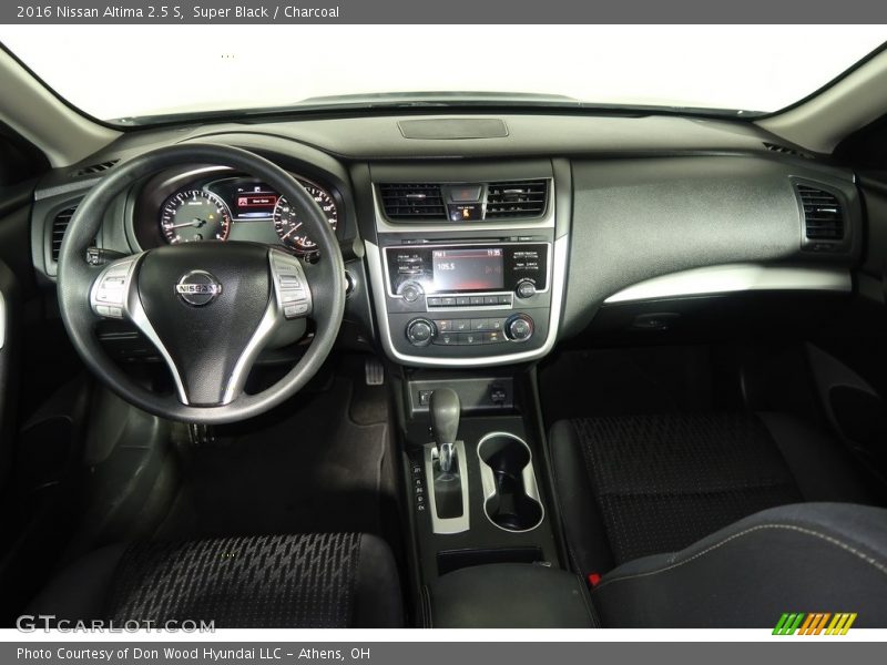 Super Black / Charcoal 2016 Nissan Altima 2.5 S