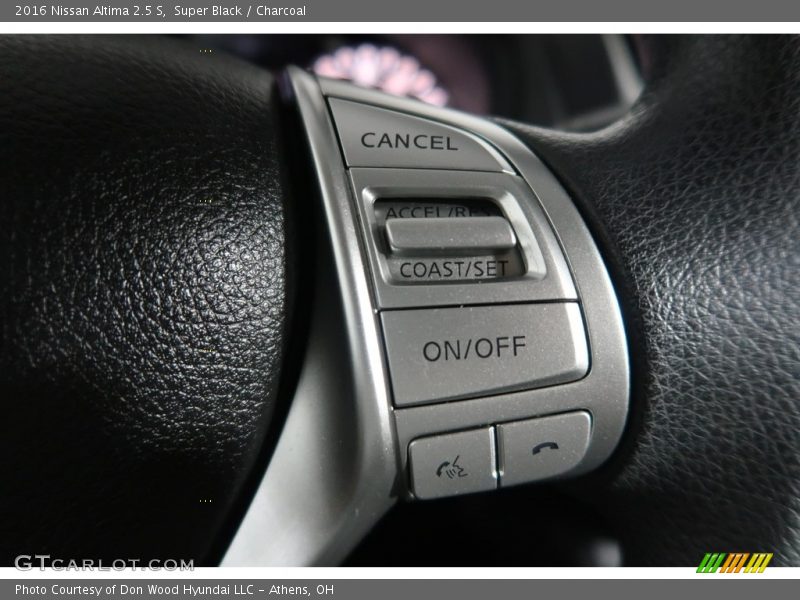 Super Black / Charcoal 2016 Nissan Altima 2.5 S