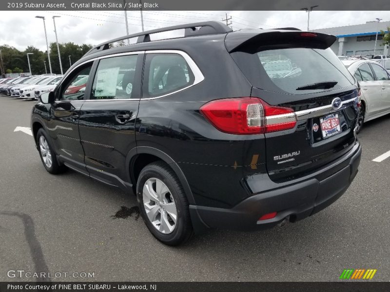 Crystal Black Silica / Slate Black 2019 Subaru Ascent