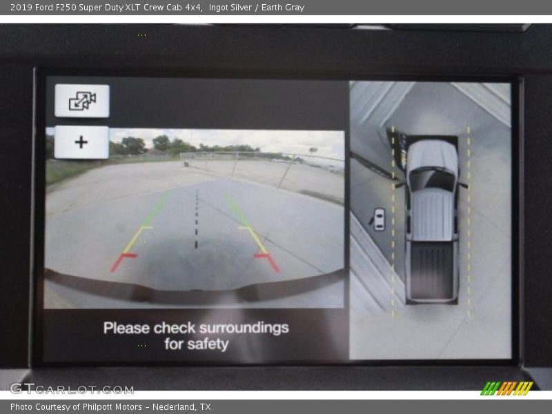 Ingot Silver / Earth Gray 2019 Ford F250 Super Duty XLT Crew Cab 4x4