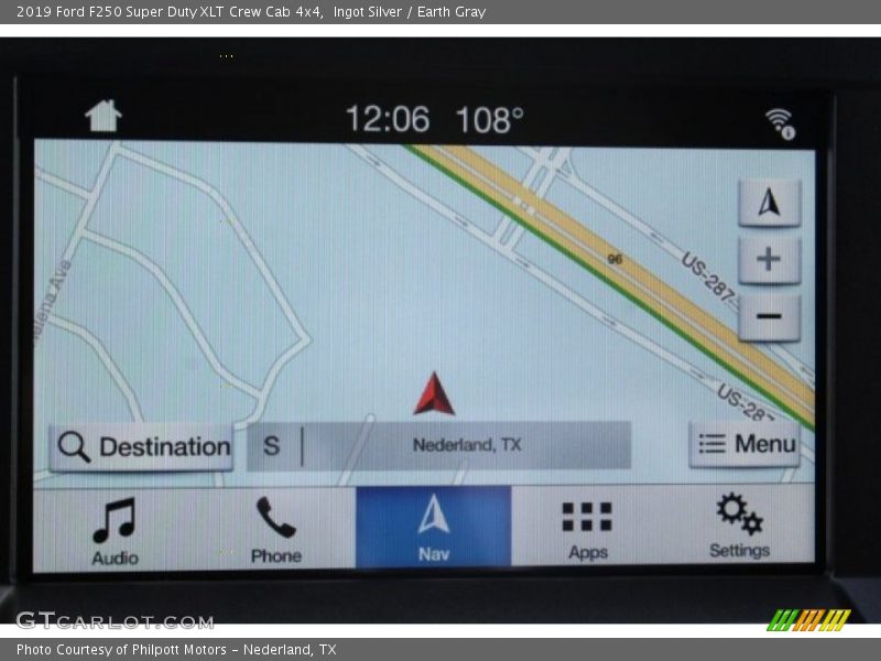 Ingot Silver / Earth Gray 2019 Ford F250 Super Duty XLT Crew Cab 4x4