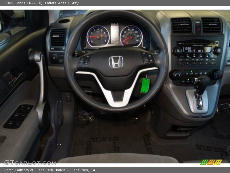 Taffeta White / Gray 2009 Honda CR-V EX