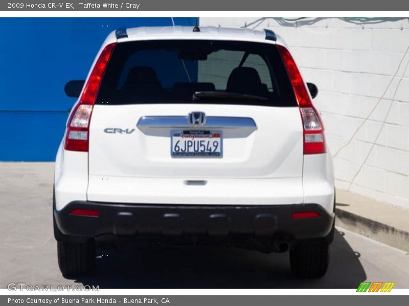 Taffeta White / Gray 2009 Honda CR-V EX