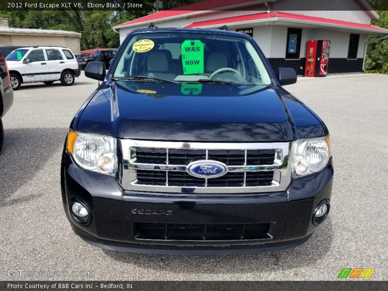 Ebony Black / Stone 2012 Ford Escape XLT V6