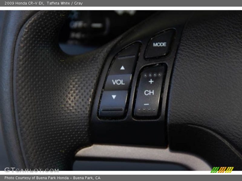 Taffeta White / Gray 2009 Honda CR-V EX
