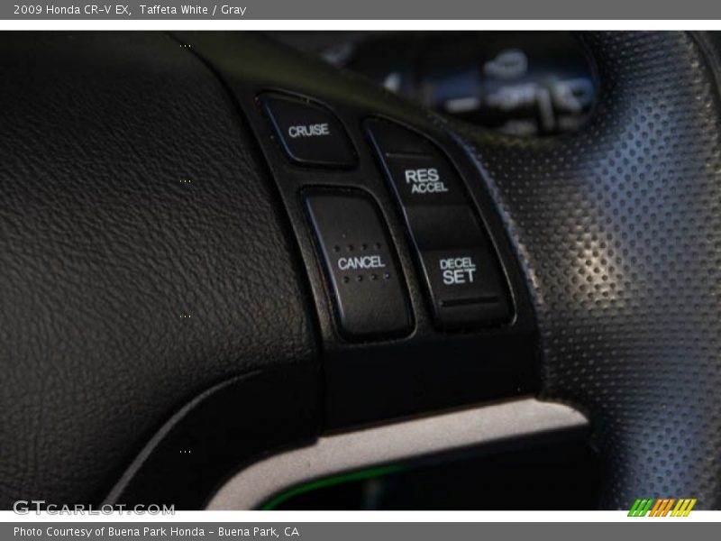 Taffeta White / Gray 2009 Honda CR-V EX