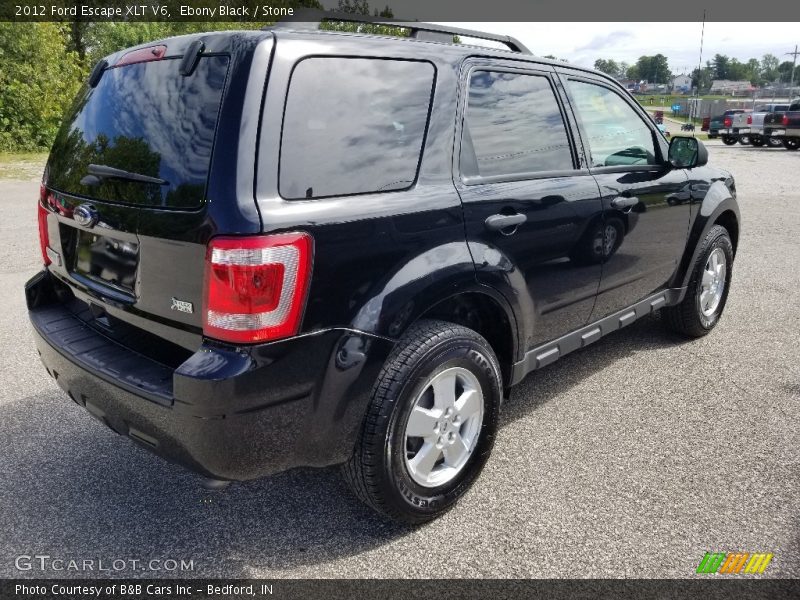 Ebony Black / Stone 2012 Ford Escape XLT V6