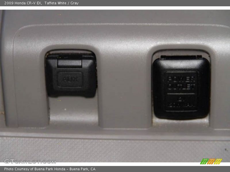 Taffeta White / Gray 2009 Honda CR-V EX
