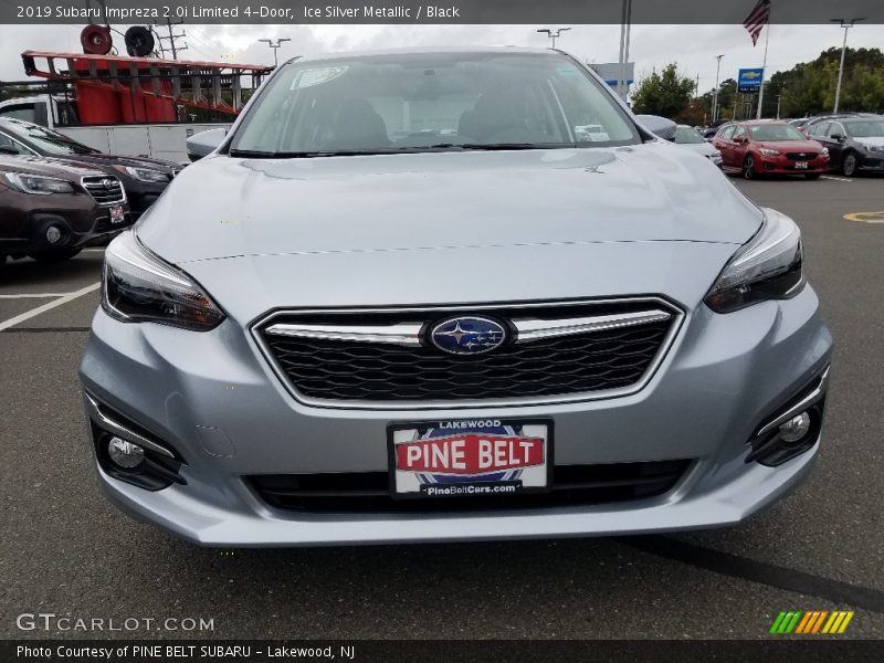 Ice Silver Metallic / Black 2019 Subaru Impreza 2.0i Limited 4-Door