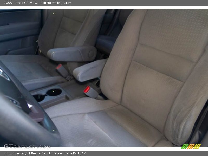 Taffeta White / Gray 2009 Honda CR-V EX