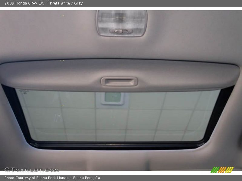 Taffeta White / Gray 2009 Honda CR-V EX