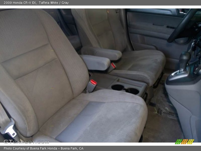 Taffeta White / Gray 2009 Honda CR-V EX