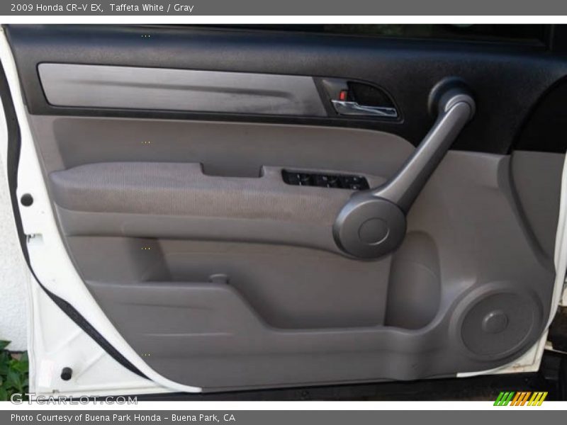 Taffeta White / Gray 2009 Honda CR-V EX