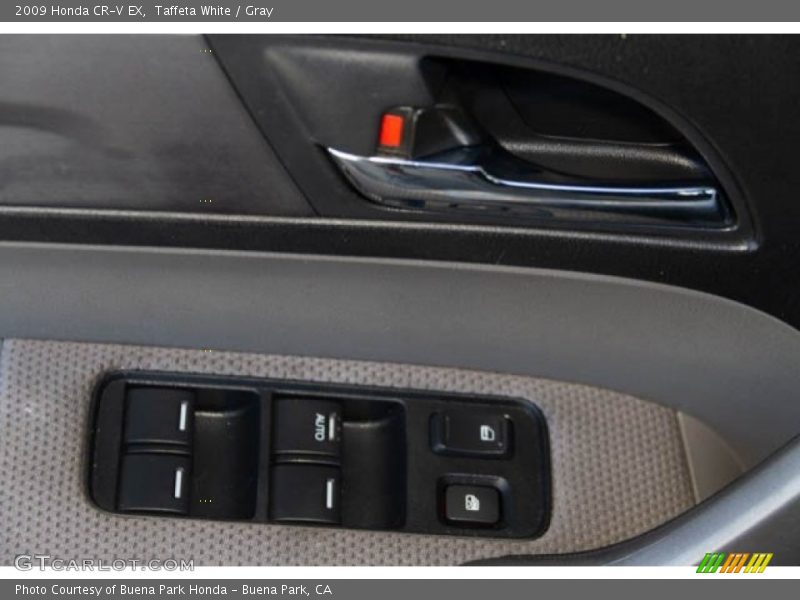 Taffeta White / Gray 2009 Honda CR-V EX