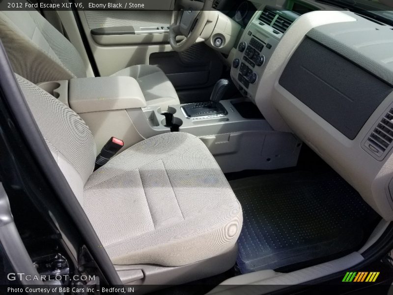 Ebony Black / Stone 2012 Ford Escape XLT V6
