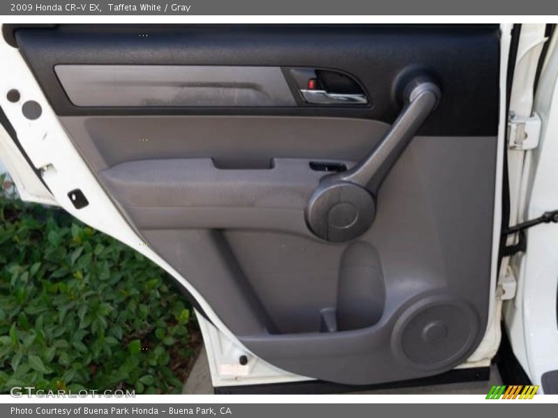 Taffeta White / Gray 2009 Honda CR-V EX