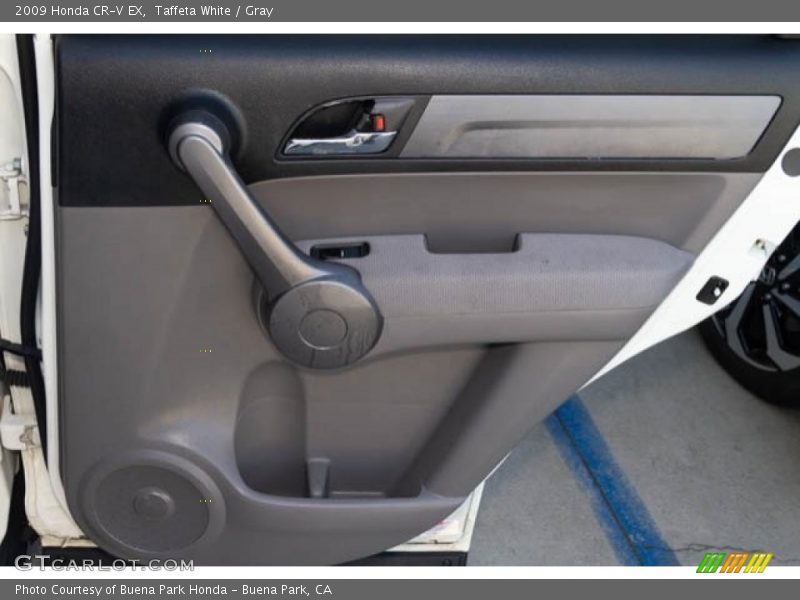 Taffeta White / Gray 2009 Honda CR-V EX