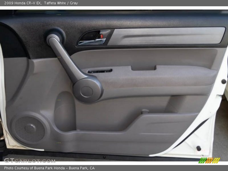 Taffeta White / Gray 2009 Honda CR-V EX