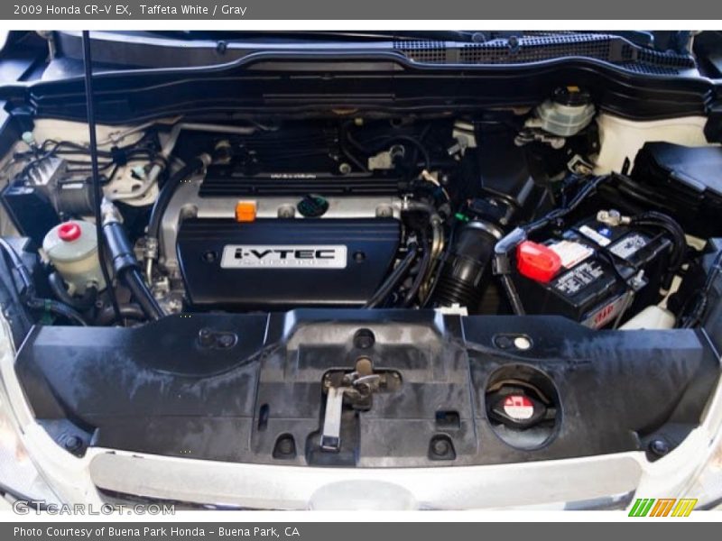 Taffeta White / Gray 2009 Honda CR-V EX