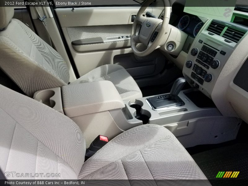 Ebony Black / Stone 2012 Ford Escape XLT V6