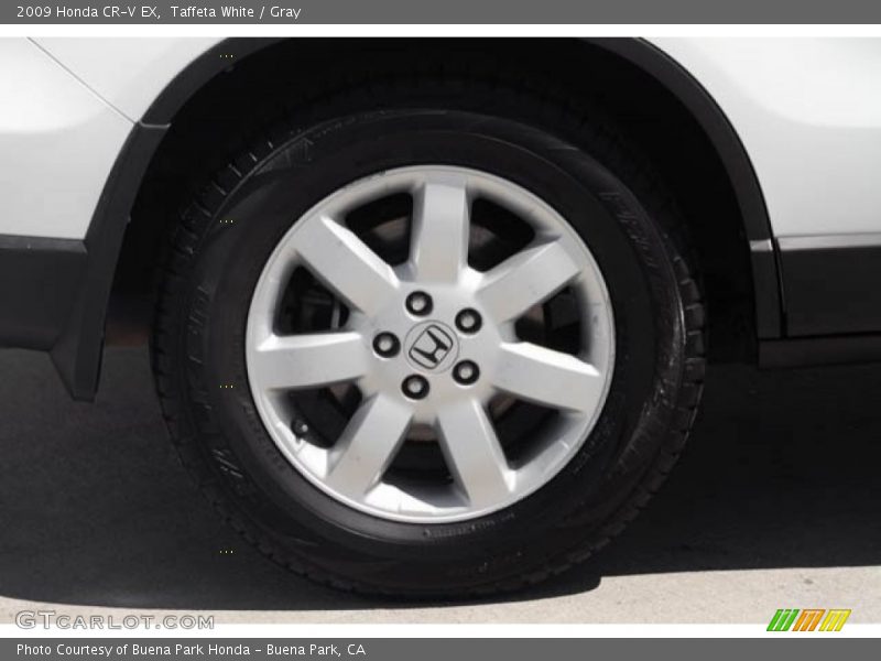 Taffeta White / Gray 2009 Honda CR-V EX