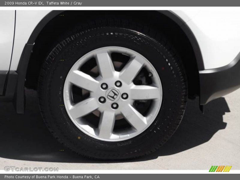 Taffeta White / Gray 2009 Honda CR-V EX