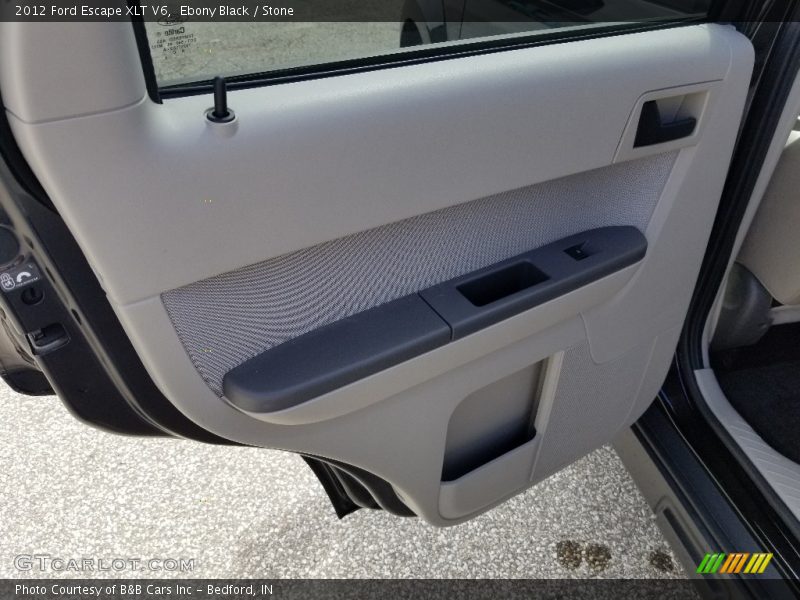 Ebony Black / Stone 2012 Ford Escape XLT V6