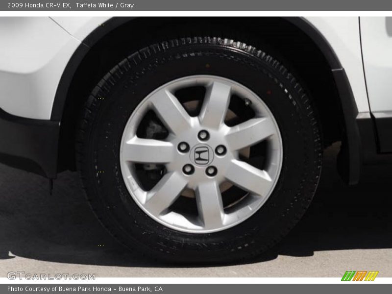 Taffeta White / Gray 2009 Honda CR-V EX